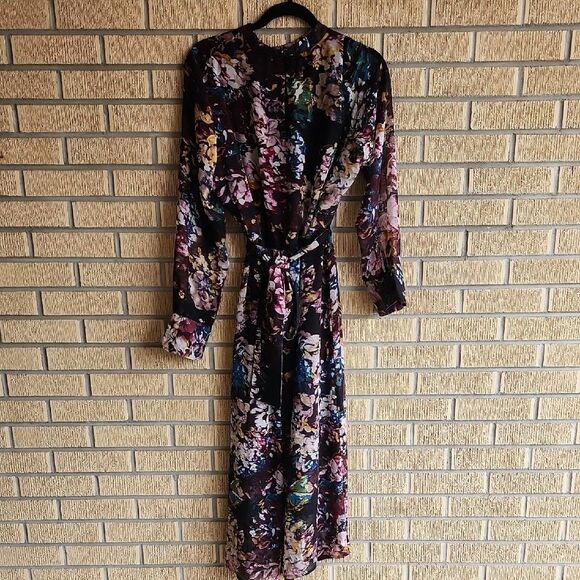 Who What Wear Floral Multicolor Women's Dress Size L - Picture 1 of 12